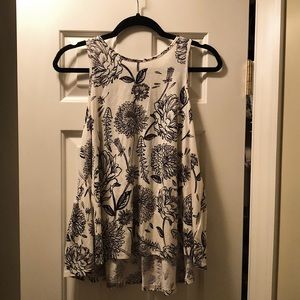 Anthropologie cotton tank top